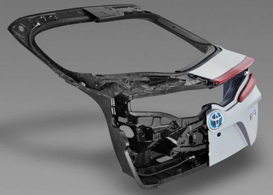 黑科技，前瞻技術(shù)，普銳斯碳纖維片狀門框,三菱麗陽豐田普銳斯合作,三菱麗陽碳纖維片狀成型料